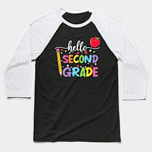 second Grade Team 2nd Grade Back to School Teacher Kid Baseball T-Shirt